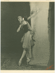 Alicia Markova in "Les Elfes"