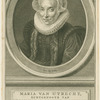 Maria van Utrecht, echtgenoote van Mr. Johan Van Oldenbarneveld, advocaat van Holland.