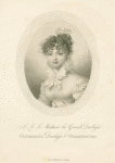 S.A.J. [?] Madame la grand duchesse Catherine duchesse d'Oldenbourg.