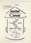 Program for the 1965 revival of Carousel