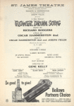 Program for the opening night (12/1/1958) of Flower Drum Song