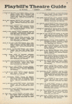 Program for the opening night (12/1/1958) of Flower Drum Song