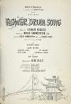 Souvenir program for Flower Drum Song