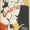 Garrick Gaieties [1925 souvenir program]