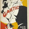 Souvenir program for the Garrick Gaieties