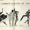 Souvenir program for the Garrick Gaieties