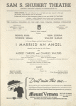 Program (dated 5/11/1938) for I Married an Angel