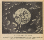 L'arrivée de l'obus dans la Lune
