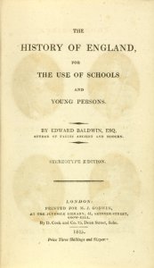 The history of England