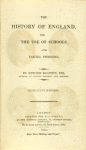 The history of England