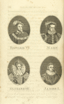 Edward VI. Mary. Elizabeth. James I