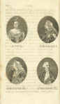 Anne. George I. George II. George III