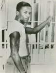 Willie McGee in his cell at Hinds County Jail, Jackson, Mississippi