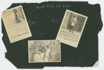 Scrapbook page captioned "Wendell Philip High School" 