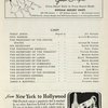 Program (dated 11/2/1937) for I'd Rather Be Right