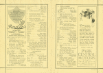 Theatre Guild program The Garrick gaieties at The Garrick Theatre