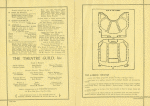 Theatre Guild program The Garrick gaieties at The Garrick Theatre