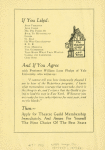 Theatre Guild program The Garrick gaieties at The Garrick Theatre