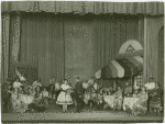 Blanche Fleming, as the flower girl, and cast performing "Viennese" in Garrick Gaieties