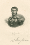 Frederick William III, King of Prussia.