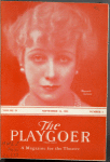 Front cover of The Playgoer Sept. 15, 1929