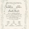 Souvenir program for South Pacific