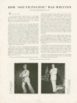 Souvenir program for South Pacific