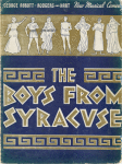 Souvenir program for The Boys from Syracuse