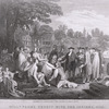 Treaty with the Indians, after painting by Benjamin West.