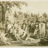 Treaty with the Indians, after painting by Benjamin West.
