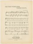 The first wench done turned white