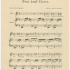Four leaf clover