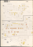 Brooklyn Vol. A Plate No. 101 [Map bounded by Cypress Hills Plank Road, Rathjen Place, Bergen St.]
