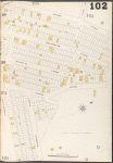 Brooklyn Vol. A Plate No. 102 [Map bounded by Cypress Hills Plank Road, Bergen St., Cooper Ave., Fairmount St.]