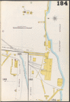 Brooklyn Vol. B Plate No. 184 [Map bounded by Atlantic Ocean, Sea Breeze Ave., Coney Island Ave.]