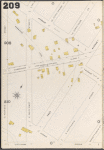 Brooklyn Vol. B Plate No. 209 [Map bounded by E.40th St., Avenue K, 46th St., Flatlands Ave.]