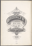 Insurance Maps of Brooklyn New York Sanborn map co. 113Broadway, New York. 1904.