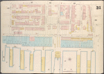 Brooklyn V. 2, Double Page Plate No. 31 [Map bounded by Clark St., Hicks St., Joralemon St., East River]