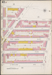 Brooklyn V. 2, Plate No. 43 [Map bounded by Lafayette Ave., Rockwell Pl., De Kalb Ave., S. Portland Ave.]