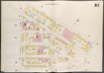 Brooklyn V. 3, Double Page Plate No. 81 [Map bounded by Hopkins St., Nostrand Ave., Gwinnett St., Harrison Ave.]