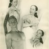 Betta St. John (Liat) and William Tabbert (Lt. Joseph Cable) in a montage from South Pacific
