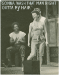 Mary Martin (Nellie Forbush) and Archie Savage? (Abner) in South Pacific