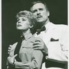 Betsy Palmer (Nellie Forbush) and Ray Middleton (Emile de Becque) in the 1965 revival of South Pacific