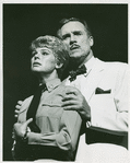 Betsy Palmer (Nellie Forbush) and Ray Middleton (Emile de Becque) in the 1965 revival of South Pacific