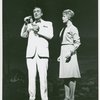 Ray Middleton (Emile de Becque) and Betsy Palmer (Nellie Forbush) in the 1965 revival of South Pacific