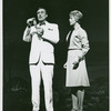 Ray Middleton (Emile de Becque) and Betsy Palmer (Nellie Forbush) in the 1965 revival of South Pacific