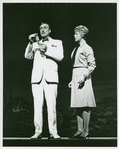 Ray Middleton (Emile de Becque) and Betsy Palmer (Nellie Forbush) in the 1965 revival of South Pacific
