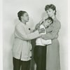 Rosetta LeNoire (Bloody Mary), Coco Ramirez (Liat) and Allyn Ann McLerie (Nellie Forbush) in the 1961 revival of South Pacific