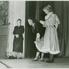 Lucinda Ballard (costumes), center, during costume parade for Allegro