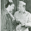 Irene Byatt (Bloody Mary) and Lyle Talbot (Capt. George Brackett) in the 1967 revival of South Pacific